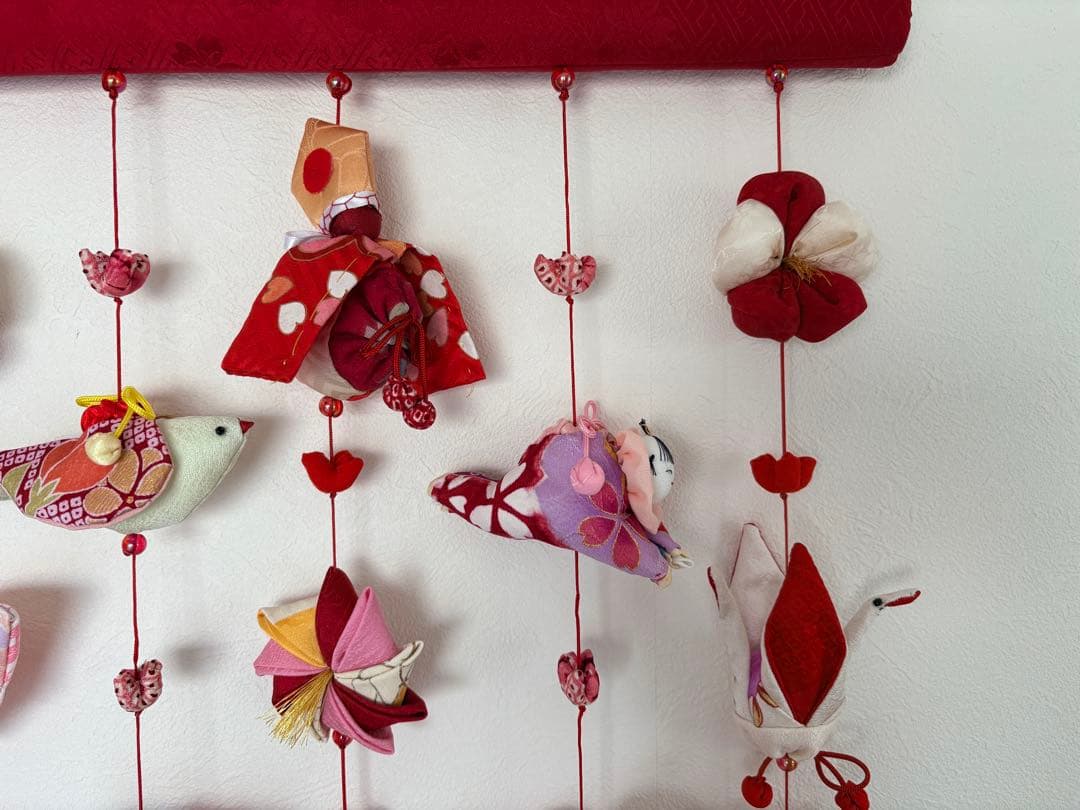 可愛いつるし雛　No.197 壁掛けタイプ・ひな祭り・さげもん吊るし飾り