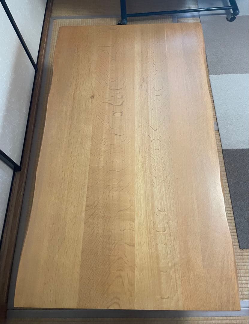 柏木工　天然木座敷机　大塚家具