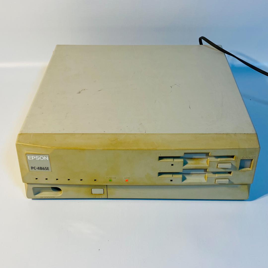 EPSON センコーエプソン パーソナルコンピュータ PC-486SE ジャンク