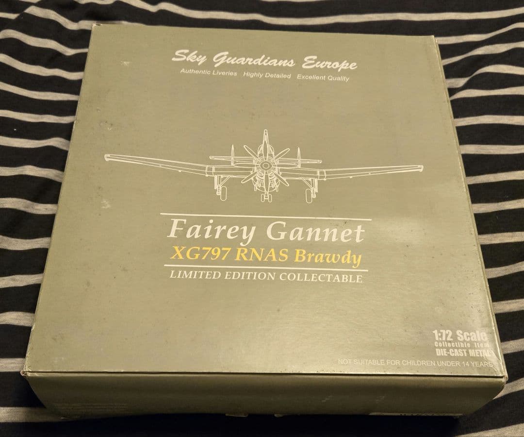 ★プラモデル 模型 フェアリー ガネット イギリス海軍 XG797