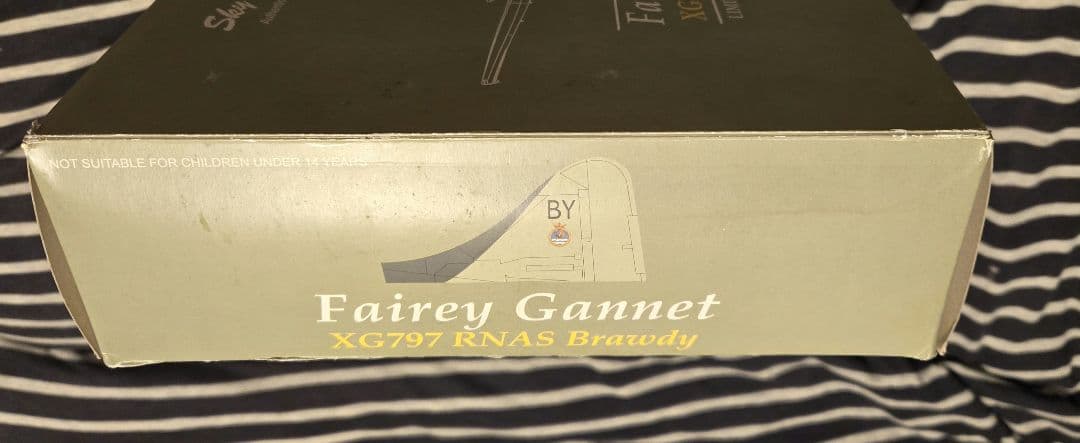 ★プラモデル 模型 フェアリー ガネット イギリス海軍 XG797