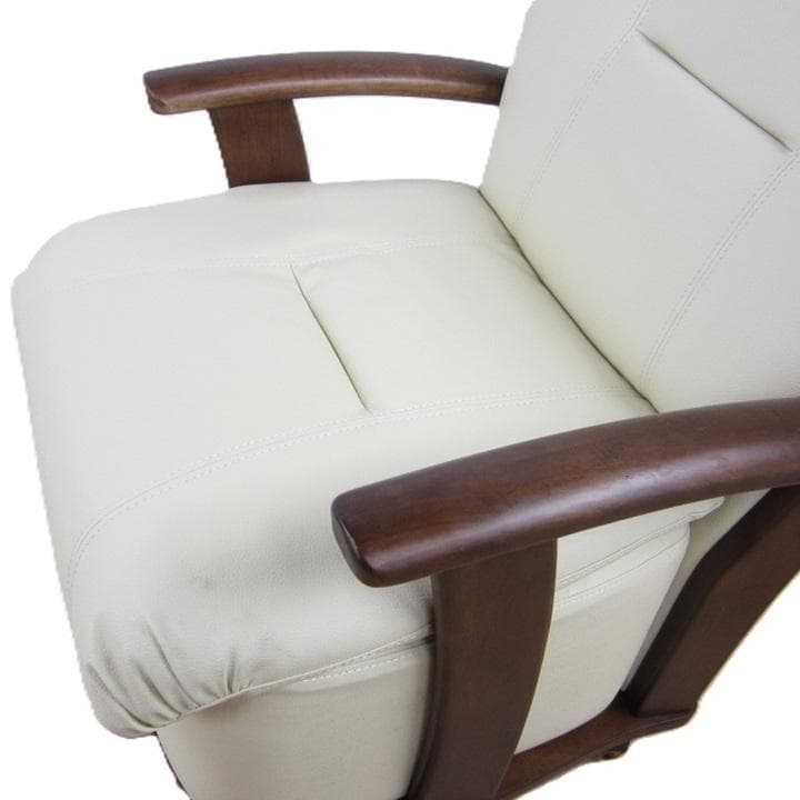 合成皮革 1人掛けソファ　ハイタイプ用コタツソファー　美品　未使用