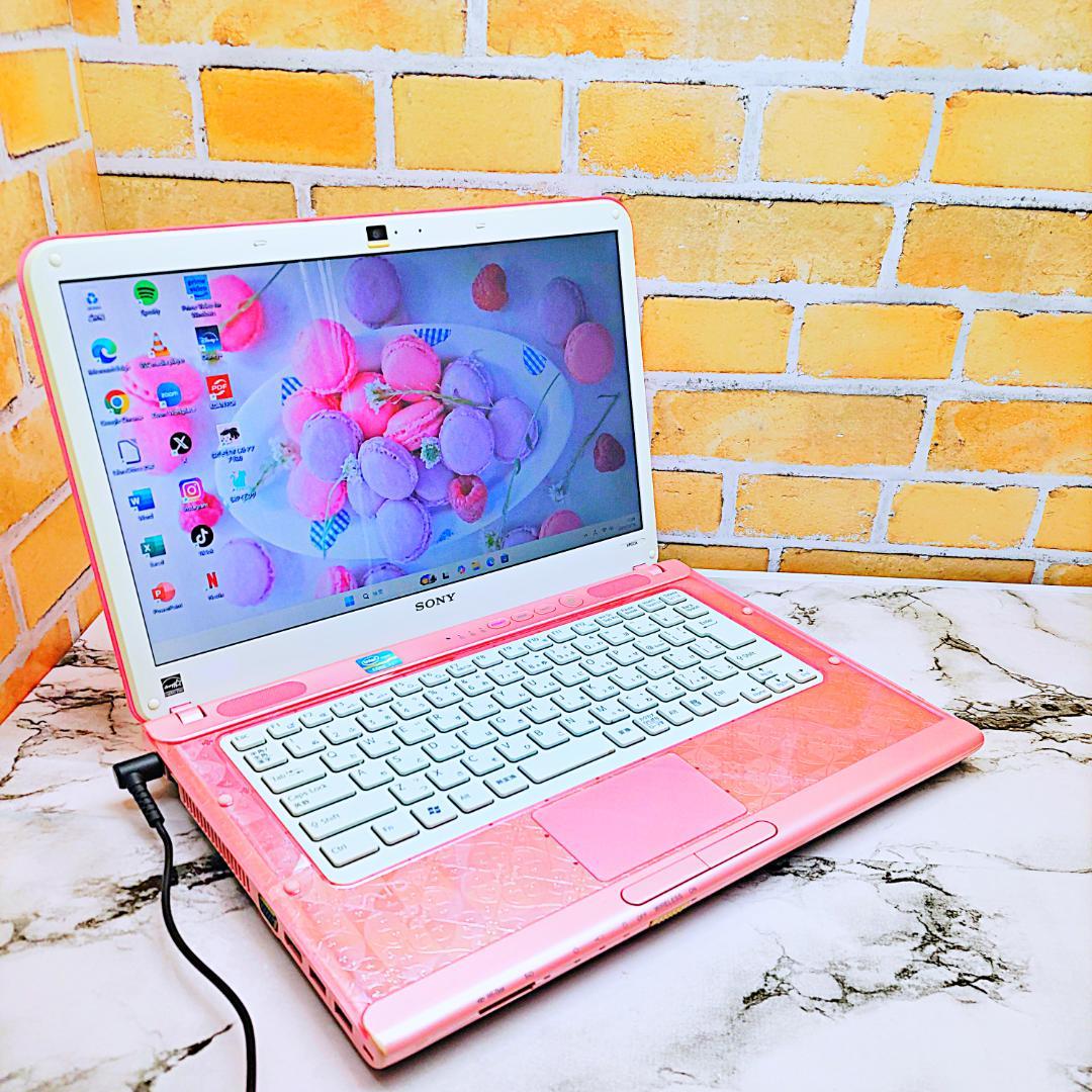 激レア❤️ピンクノートパソコン❣️Core-i3☘️HDD500G✨office