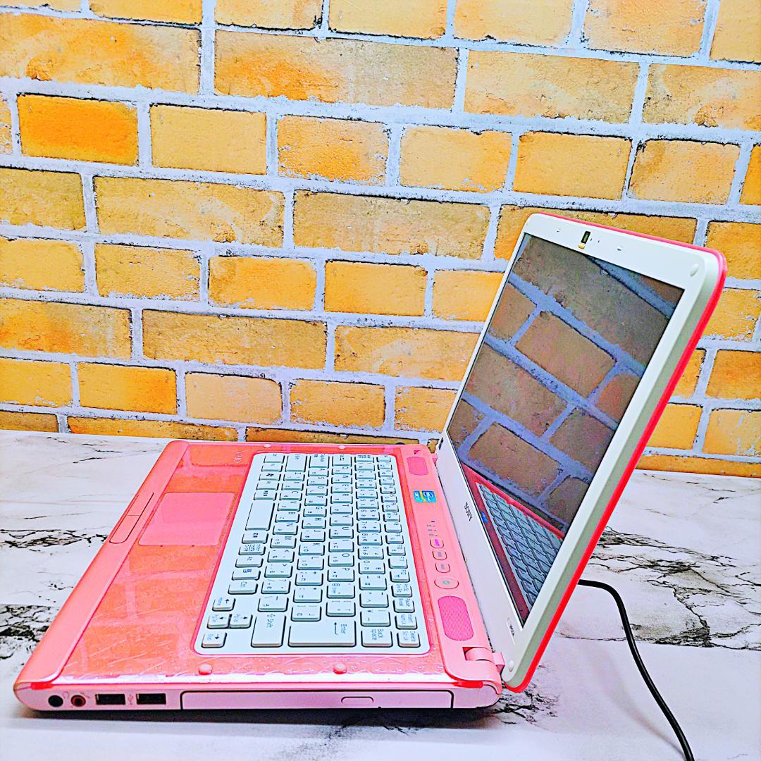 激レア❤️ピンクノートパソコン❣️Core-i3☘️HDD500G✨office