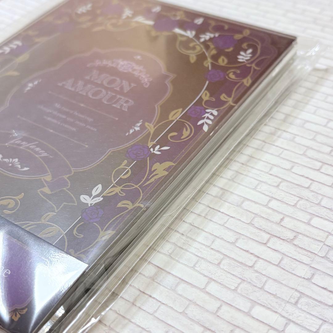 FUKUYA フクヤ　アールヌーヴォーローズ　アクリルフレーム　パープル　AGF