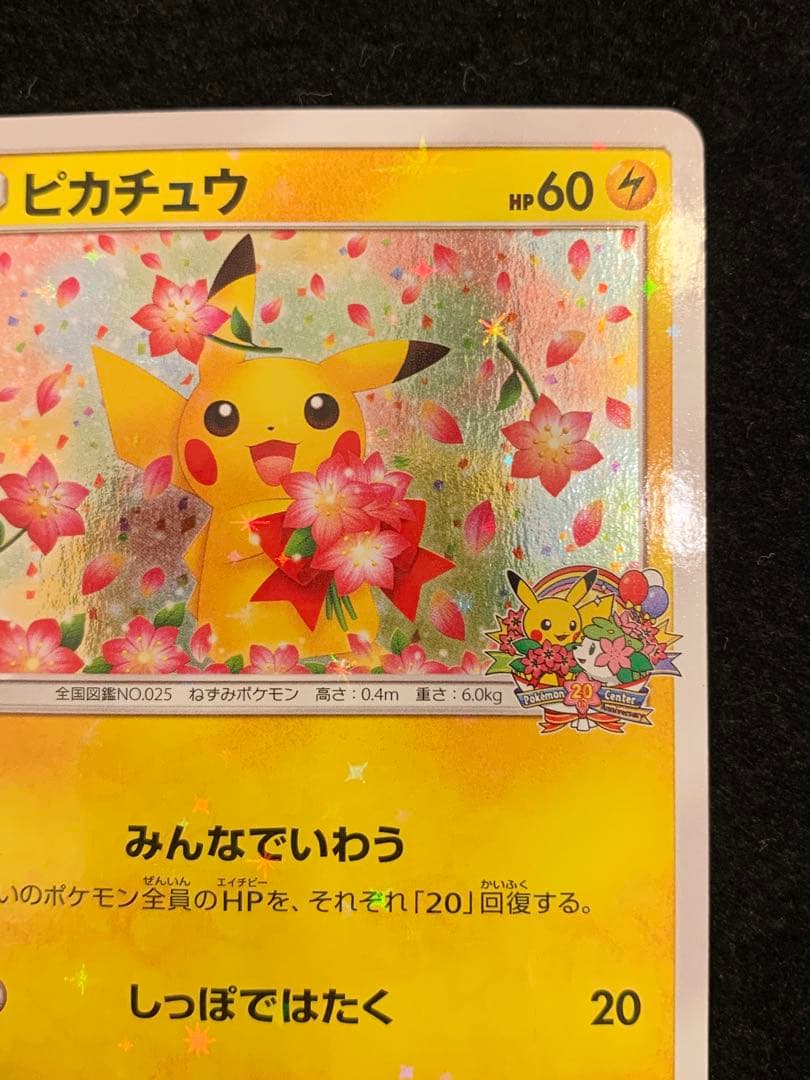 ポケモンカード　ピカチュウ　みんなでいわう　224/SM-P プロモ