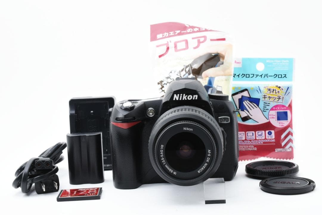 Nikon ニコン D70　✨お得なCFカード付き✨簡単操作で一眼デビュー最適✨