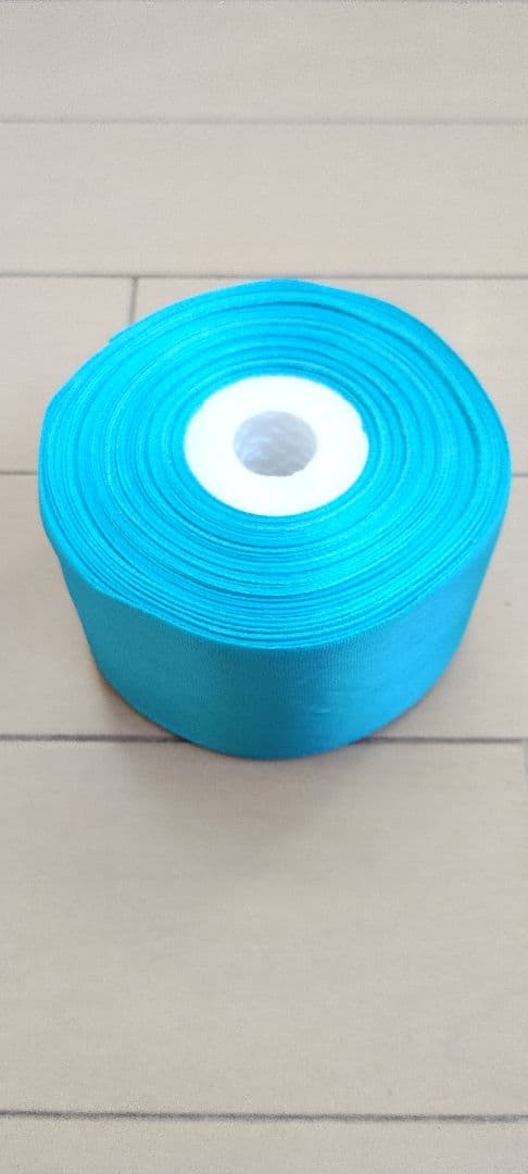 サテンリボン4色セット　幅５㎝×長さ29～30m　@120円/m