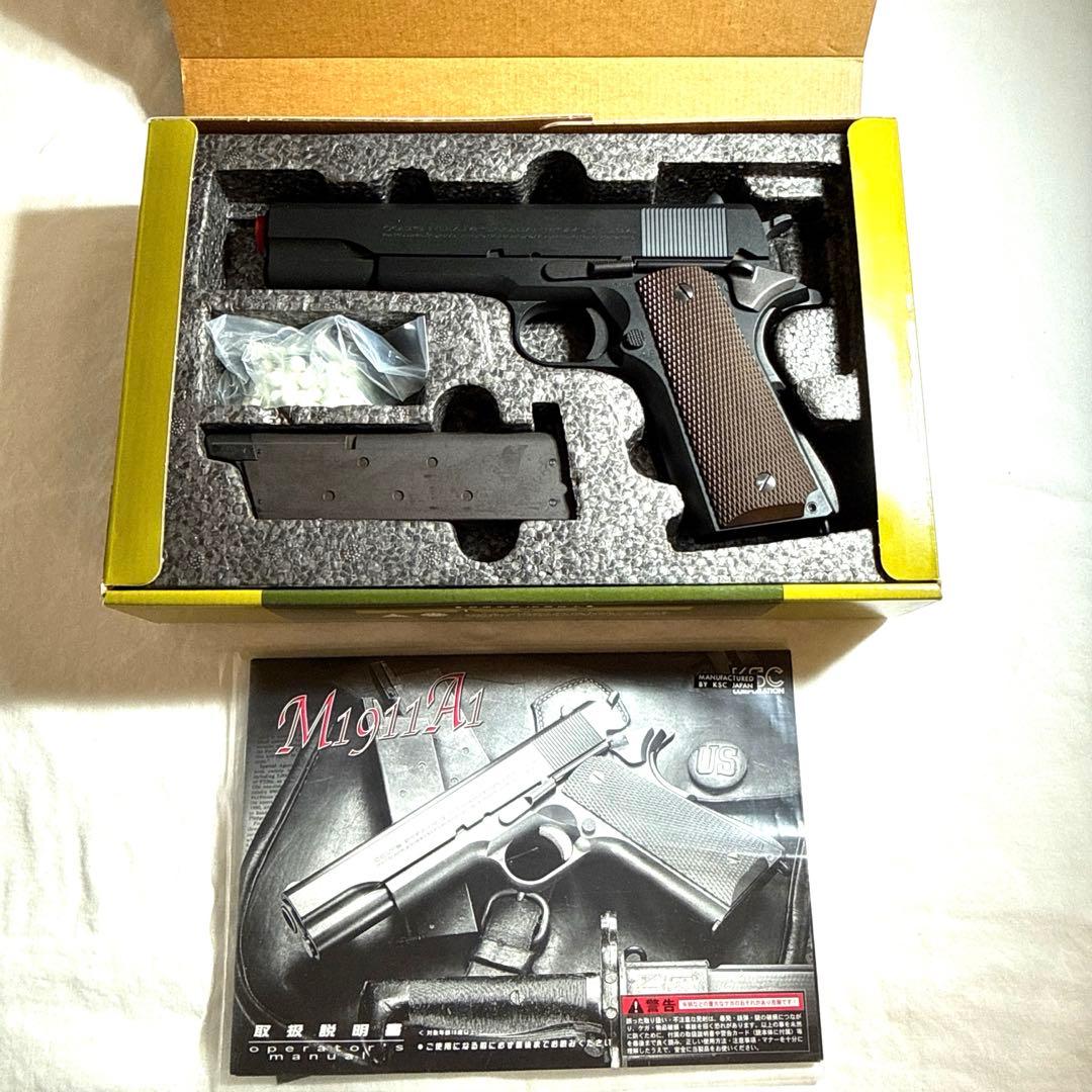 【中古・動作未確認】KSC M1911A1 ガスガン