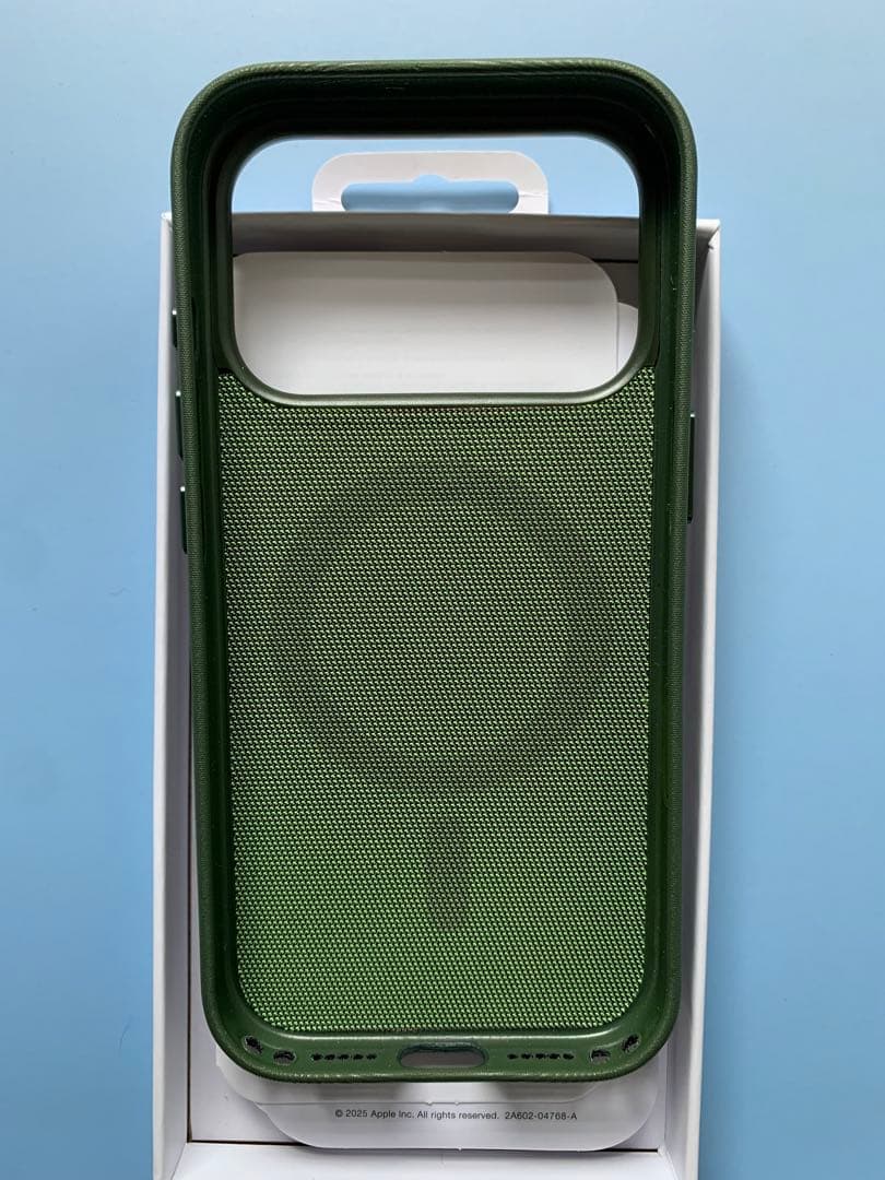 iPhone 17Pro テックウーブンケース 即日発送 グリーン新品