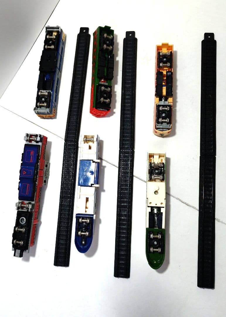 トレインロボ6体セット　ダイアクロン　検索用　トランスフォーマー　ライデン