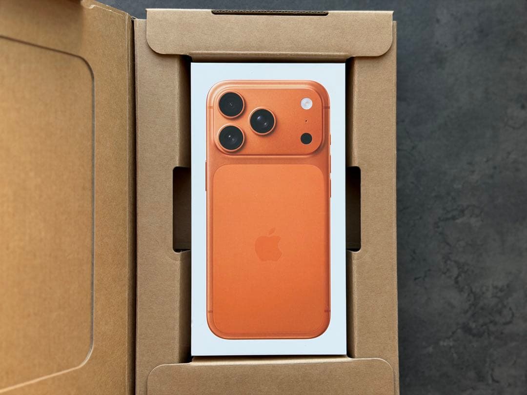 【新品未開封】iPhone17Pro 256GB コズミックオレンジ