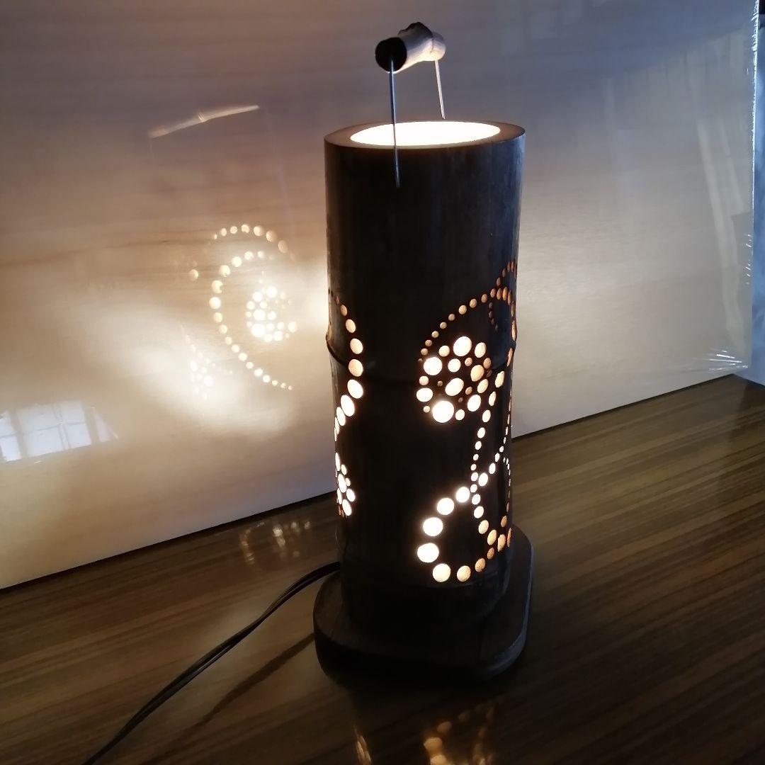 癒し灯火　竹行灯　No23203