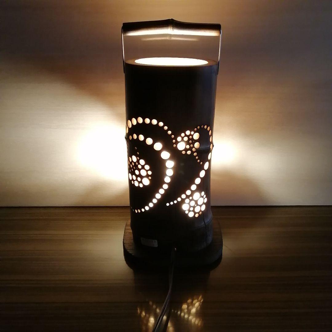 癒し灯火　竹行灯　No23203