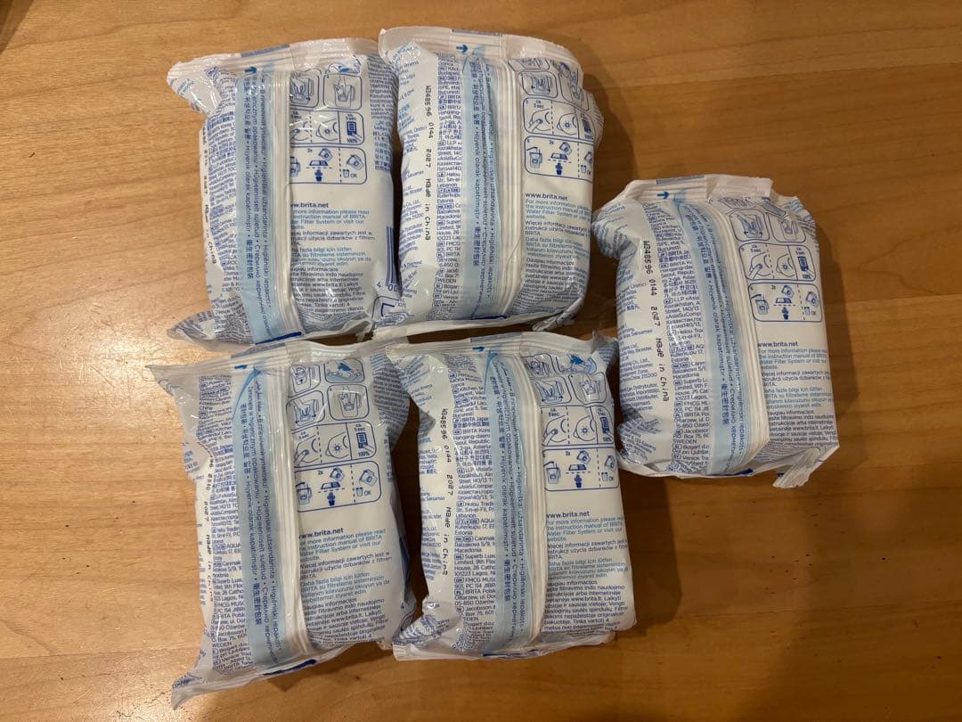 BRITA ブリタ　タンク型浄水器　カートリッジ5個セット フィルター