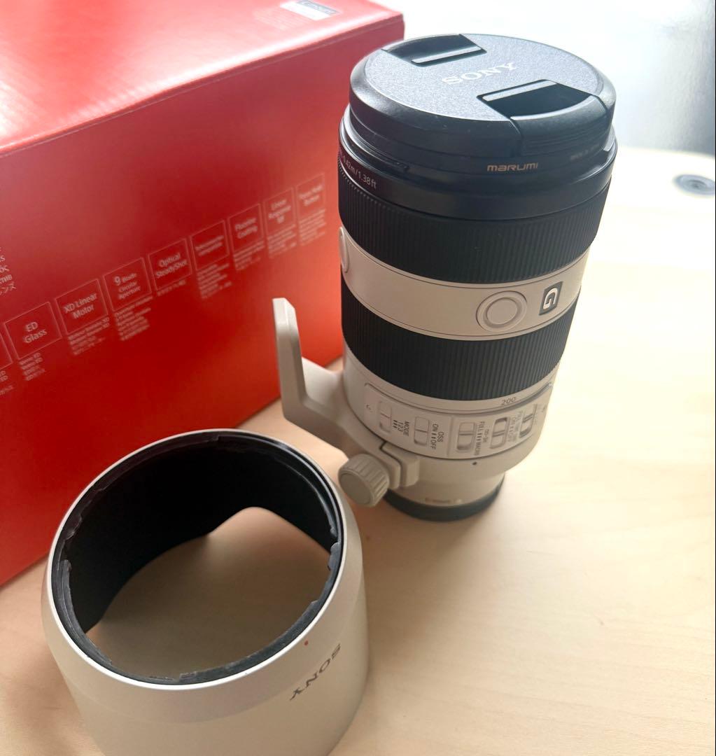 ソニー 70-200mm F4 Macro G OSS II　保護フィルター付き