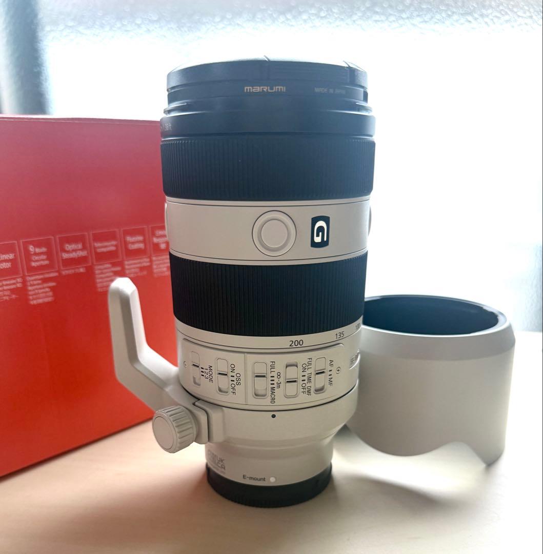 ソニー 70-200mm F4 Macro G OSS II　保護フィルター付き