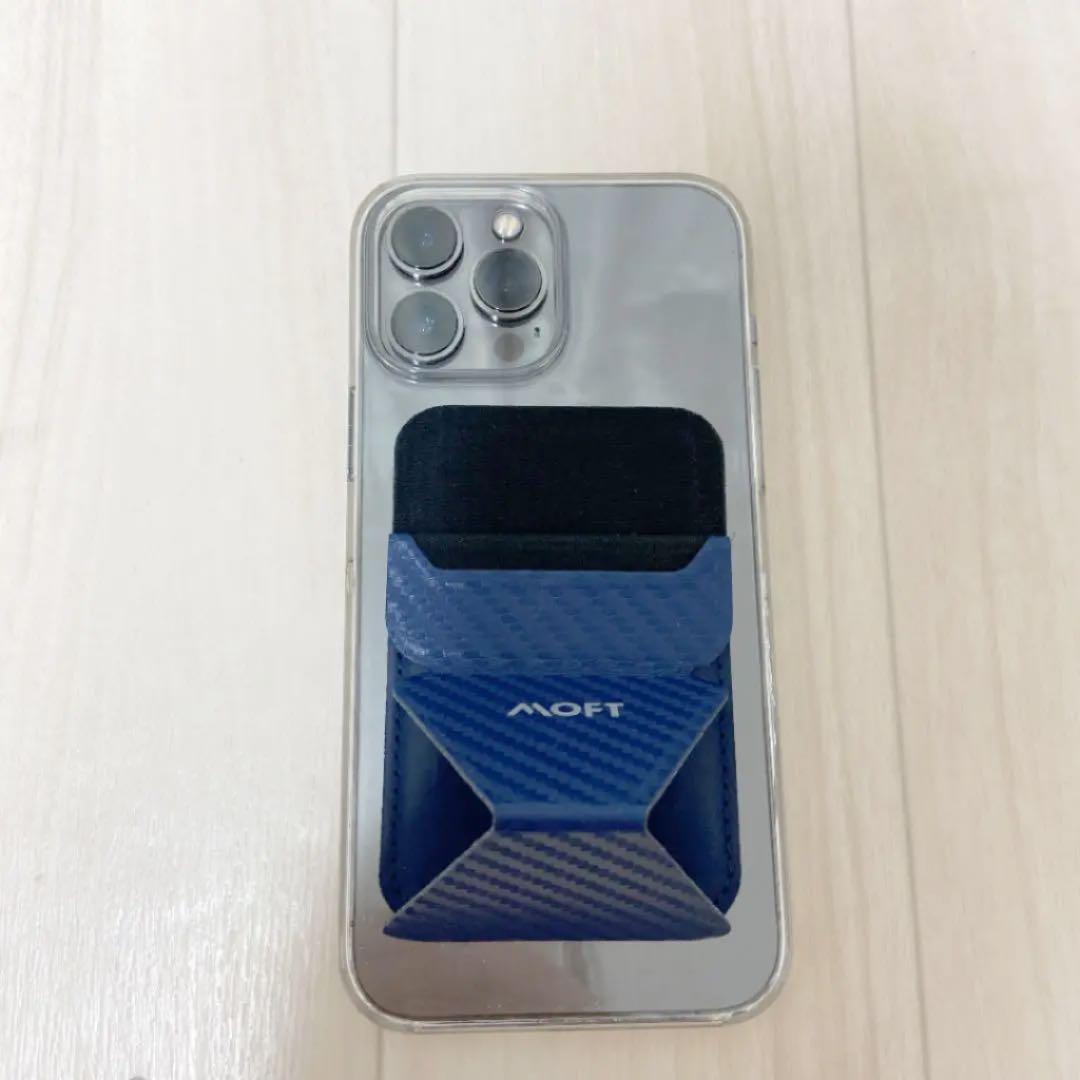 apple　純正　カードケース　モフト MOFT マグネット　スマホスタンド