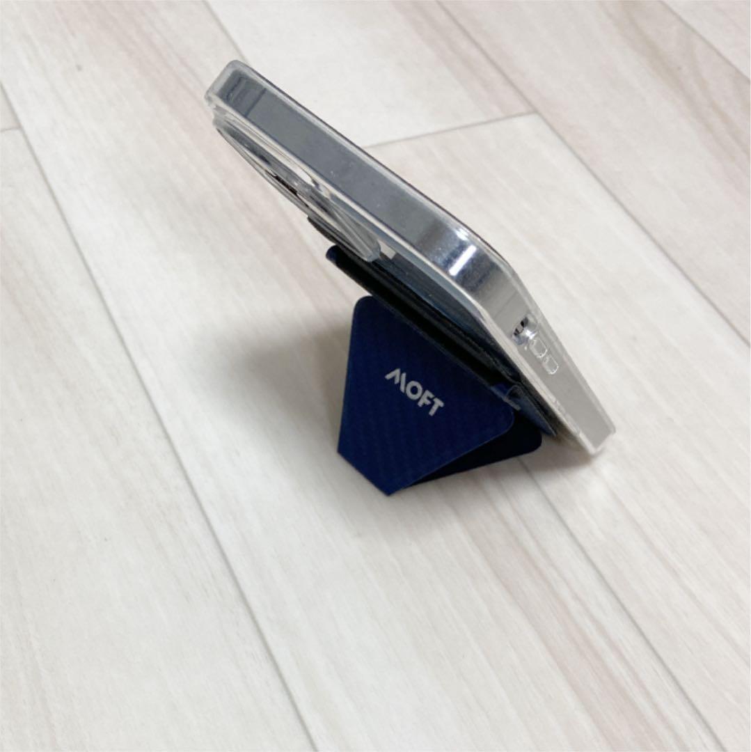 apple　純正　カードケース　モフト MOFT マグネット　スマホスタンド