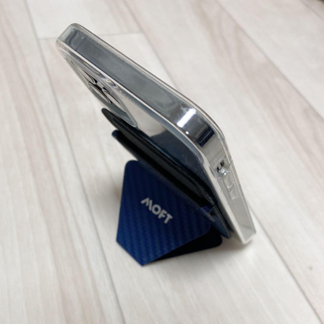 apple　純正　カードケース　モフト MOFT マグネット　スマホスタンド