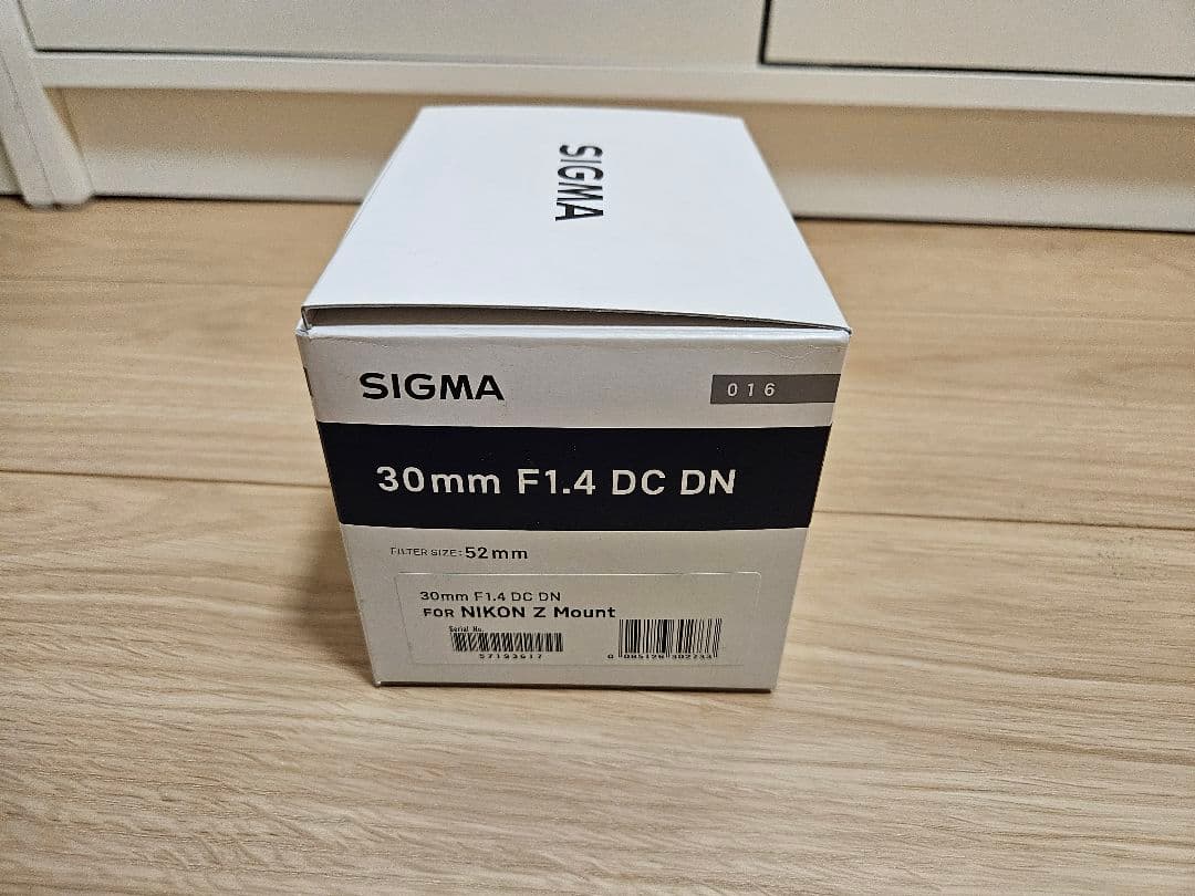 SIGMA 30mm F1.4 DC DN NIKON Zマウント 単焦点
