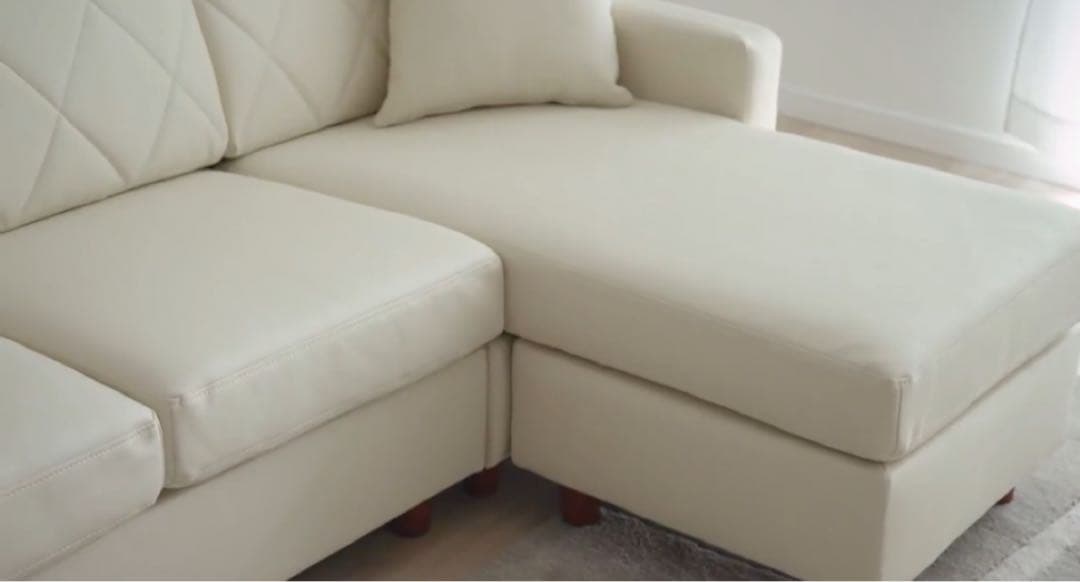 カウチソファホワイト