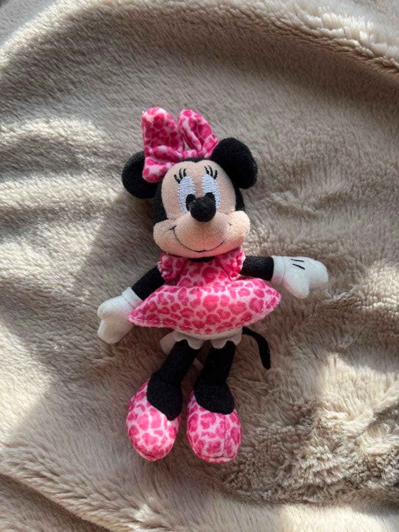 【当時もの】 レア　ミニー　レオパード柄　ぬいば