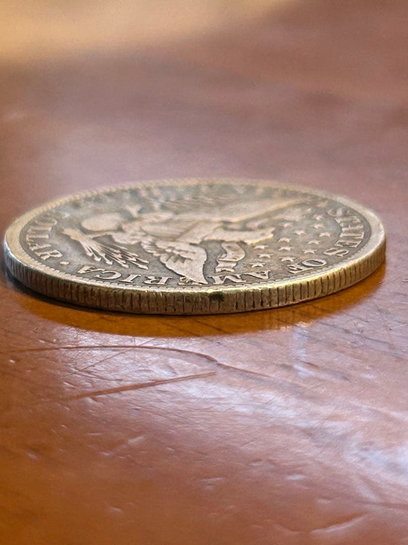 【希少・銀貨】1908年 O刻印 バーバー・ハーフ・ダラー（50セント銀貨）