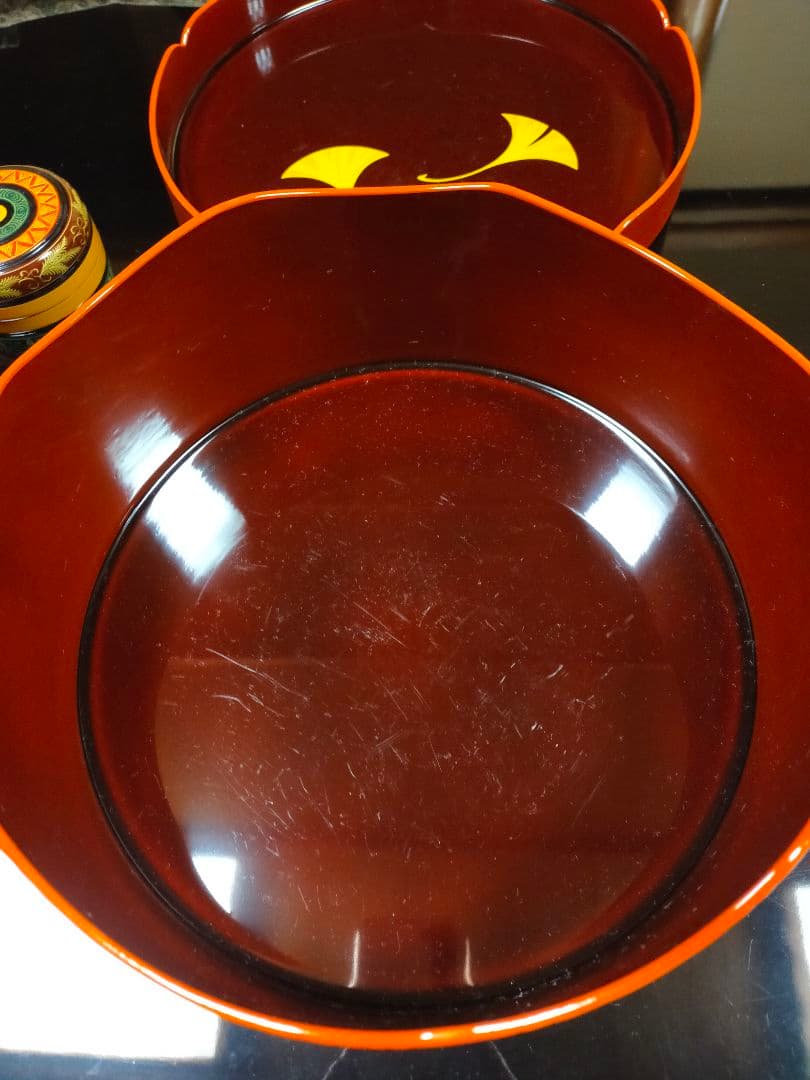 茶道具お点前　茶櫃・棗・古袱紗