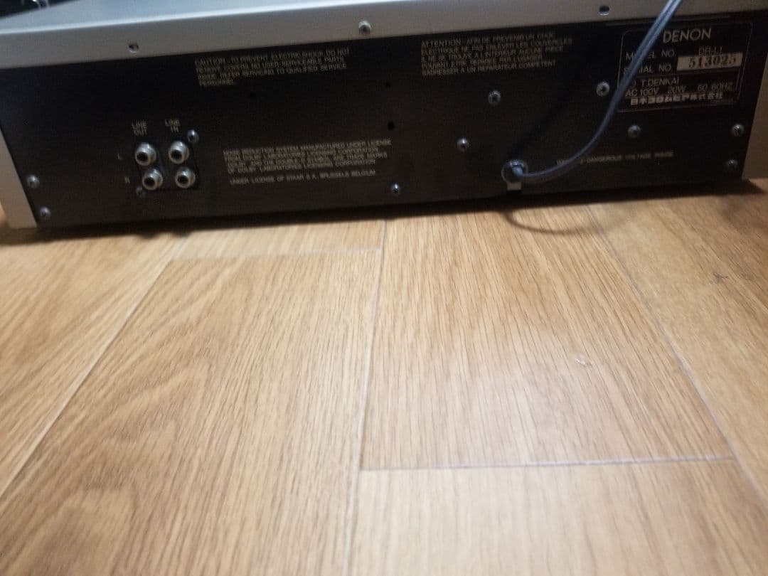 DENON DR-L1 カセットデッキ