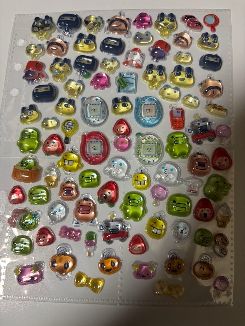 【正規品】ボンボンドロップシール　ディズニー　たまごっち　シール帳完成品