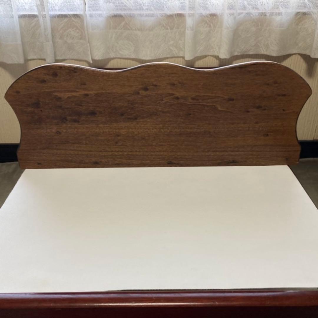 イタリア製 ウォールハンガー シェルフ フック 置物台 飾り棚 木製 レトロ