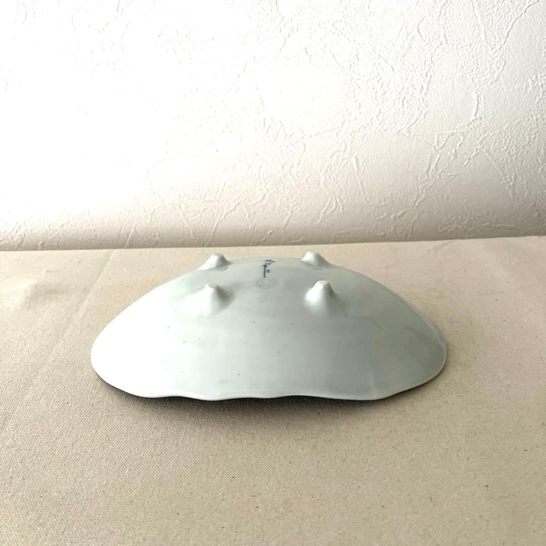 M831 ○有田焼　そうた窯　オーバル皿【未使用】　美しい