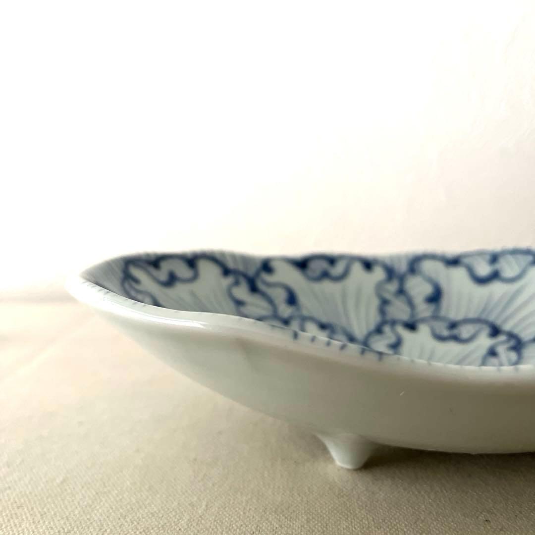 M831 ○有田焼　そうた窯　オーバル皿【未使用】　美しい