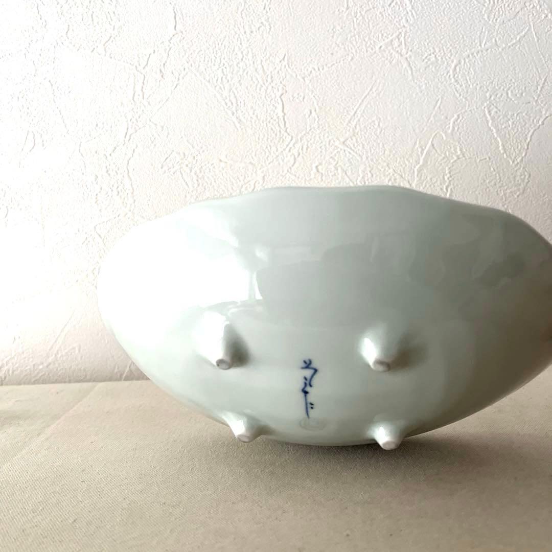 M831 ○有田焼　そうた窯　オーバル皿【未使用】　美しい