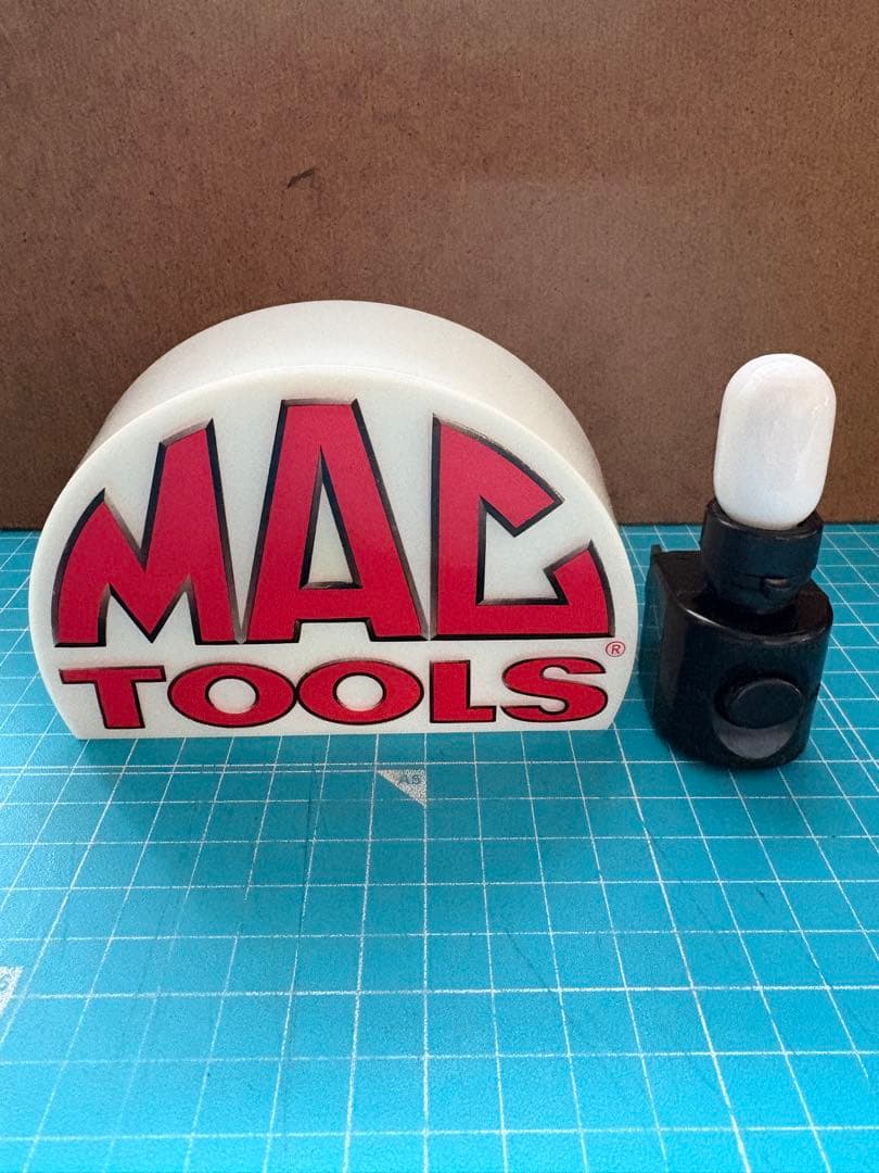希少 MAC TOOLS ドームロゴ型ナイトライト