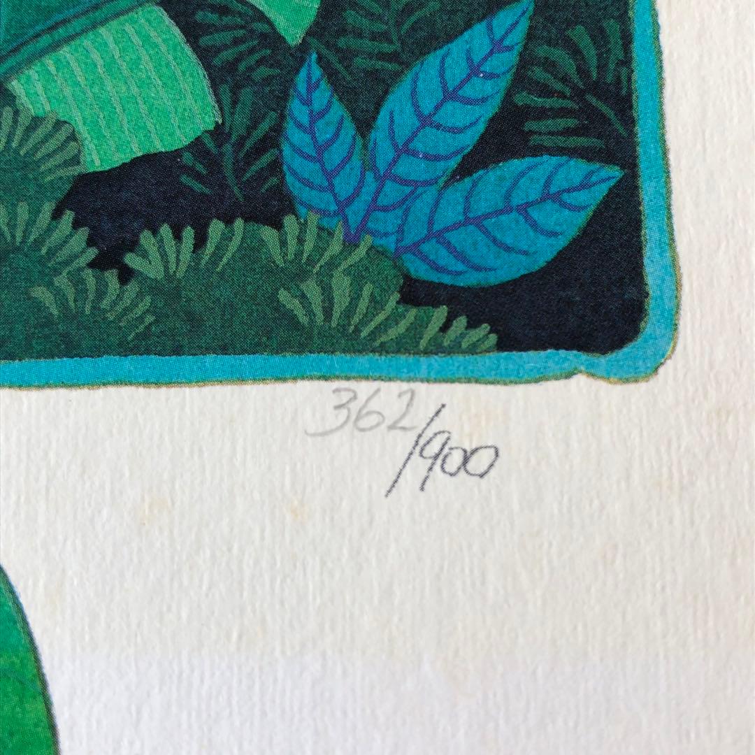 【直筆サイン入り】ジョアン・フック リトグラフ?