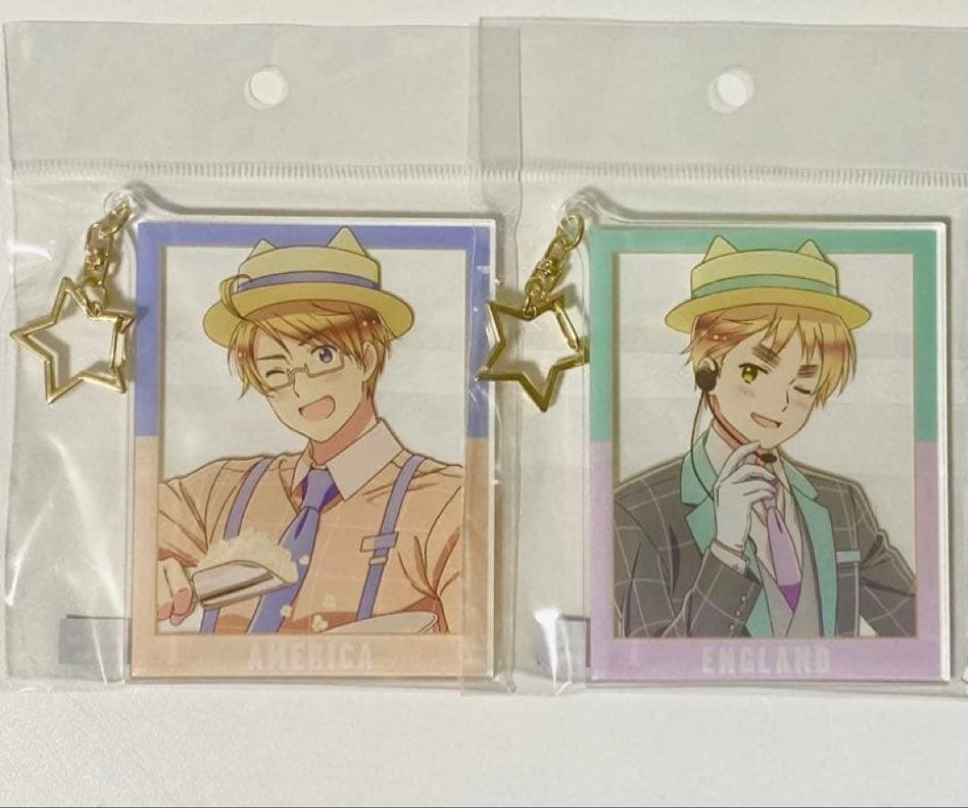 ヘタリア World☆Stars 遊園地ver. BIGアクリルキーホルダー