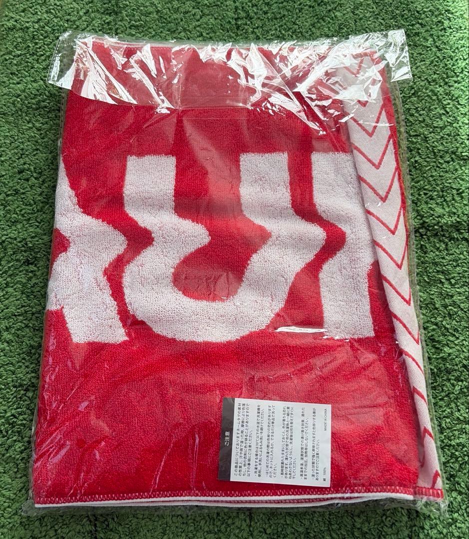 Vaundy タオル red×white 赤　バウンディー