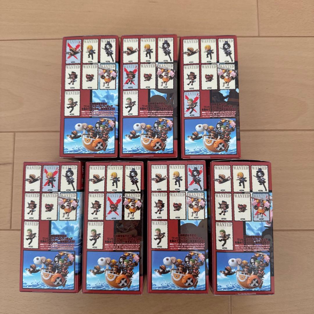 ワールドコレクタブルフィギュア　ミニメリー号ATTACK