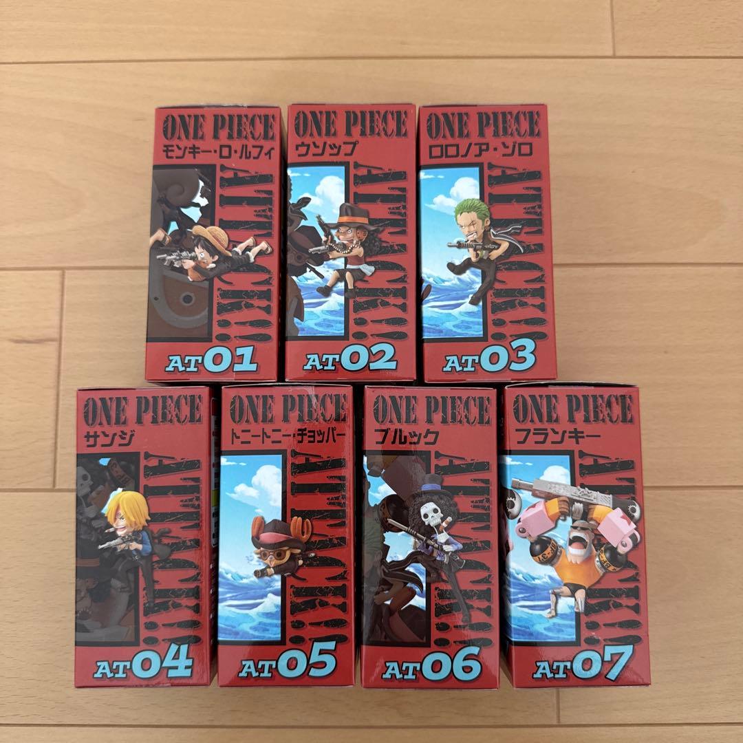 ワールドコレクタブルフィギュア　ミニメリー号ATTACK