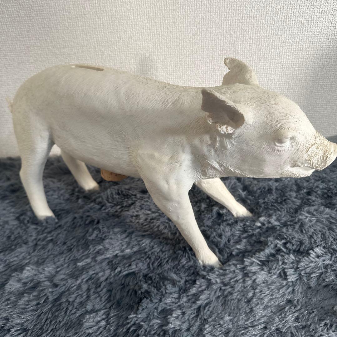 激レア HARRY ALLEN AREAWARE ブタの貯金箱 ホワイト