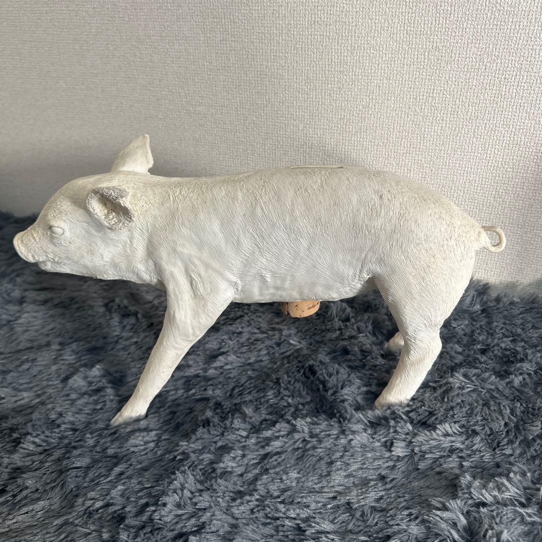 激レア HARRY ALLEN AREAWARE ブタの貯金箱 ホワイト