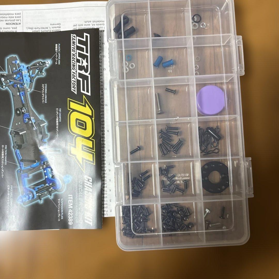 タミヤ TRF 104 未走行 メカ付き F1