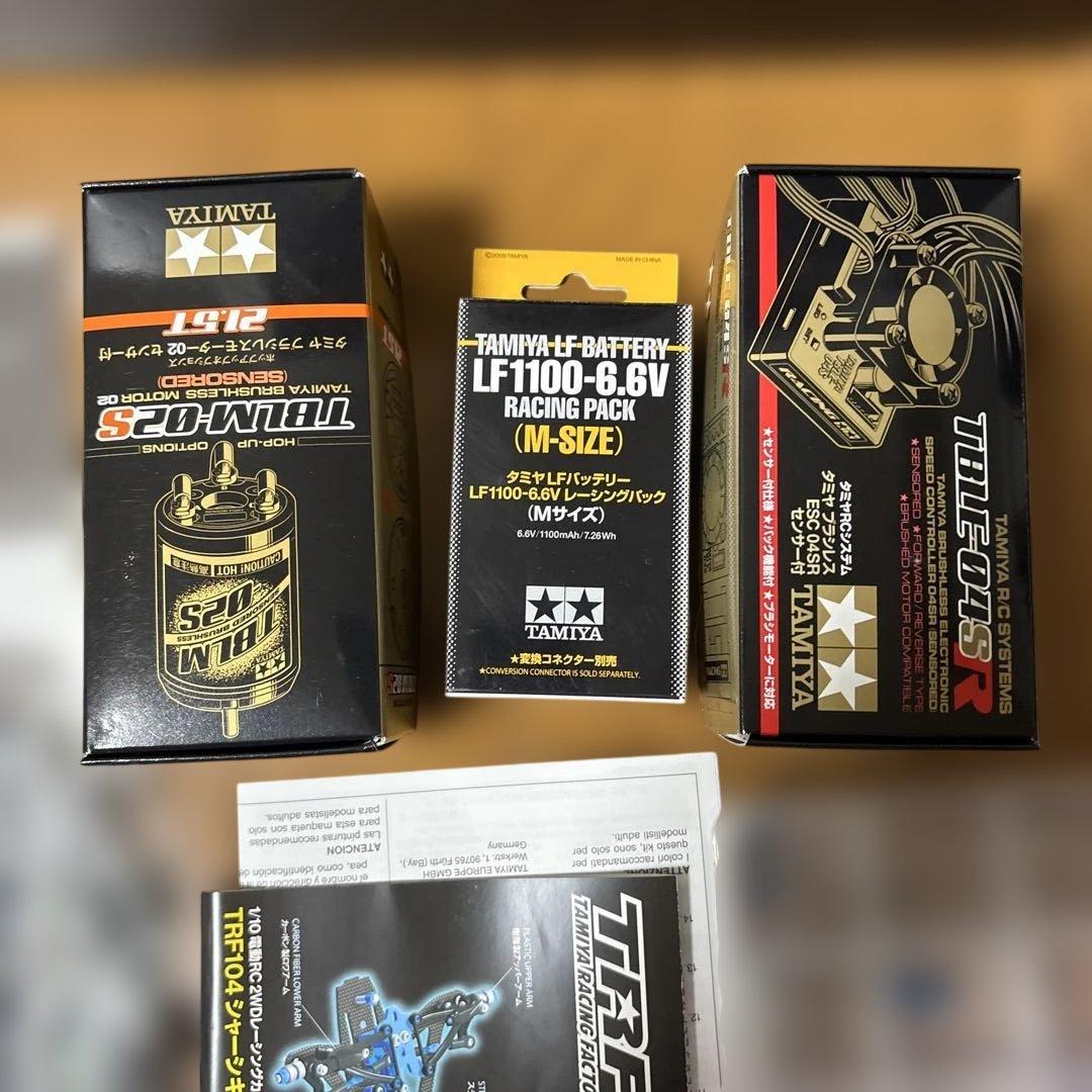 タミヤ TRF 104 未走行 メカ付き F1