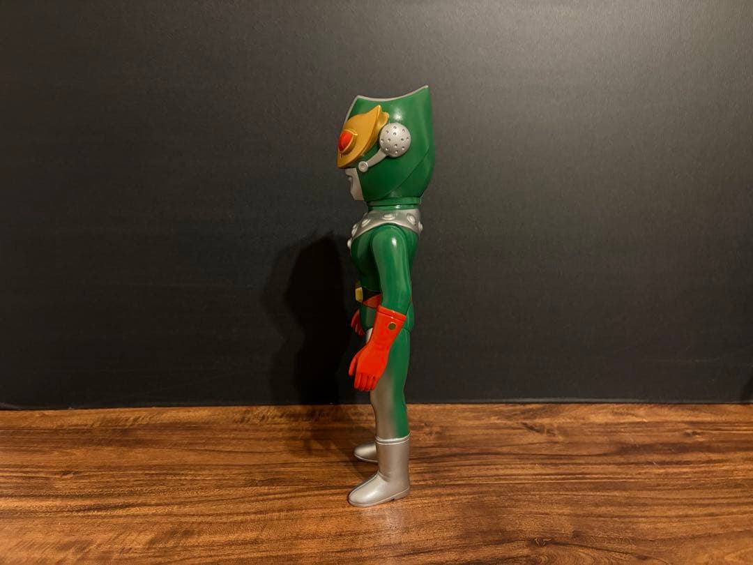 サンダーマスク、流星人間ゾーン 極美品話題のパチの面取れソフビ 超お買い得‼️