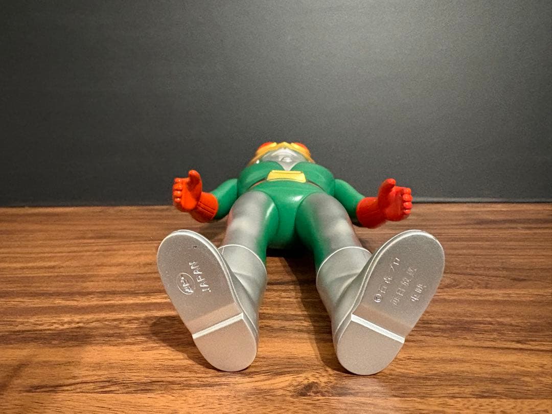 サンダーマスク、流星人間ゾーン 極美品話題のパチの面取れソフビ 超お買い得‼️