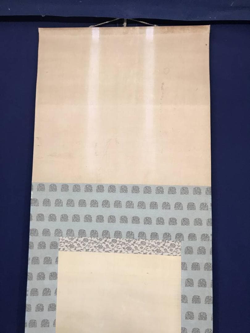 【真作】堀江春斎/保津川筏下り図/嵐峡図/嵐山山水図/掛軸/名家伝来/AC-17