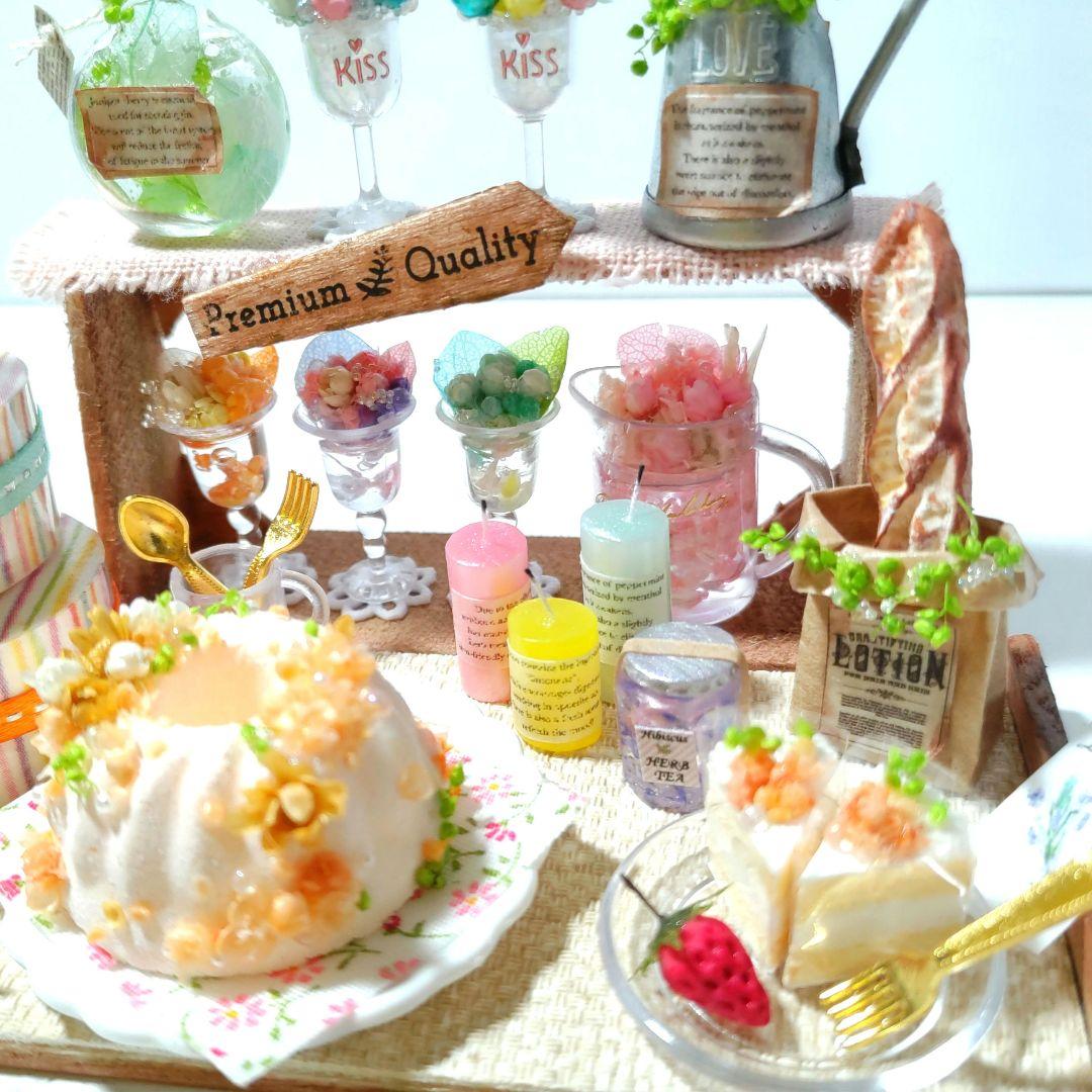 No.Ｂ231 いろんな色のフラワースイーツ＆雑貨セット