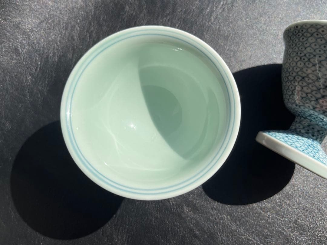 藤太郎窯　高台　小鉢　高台杯　高台小鉢　デザート　前菜　２点